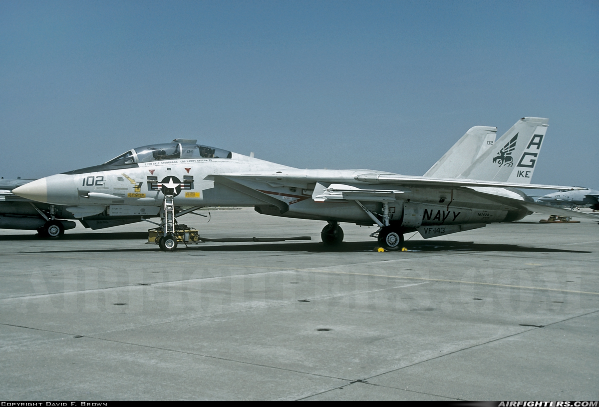 USA - Navy Grumman F-14A Tomcat 161428 at Virginia Beach - Oceana NAS / Apollo Soucek Field (NTU / KNTU), USA