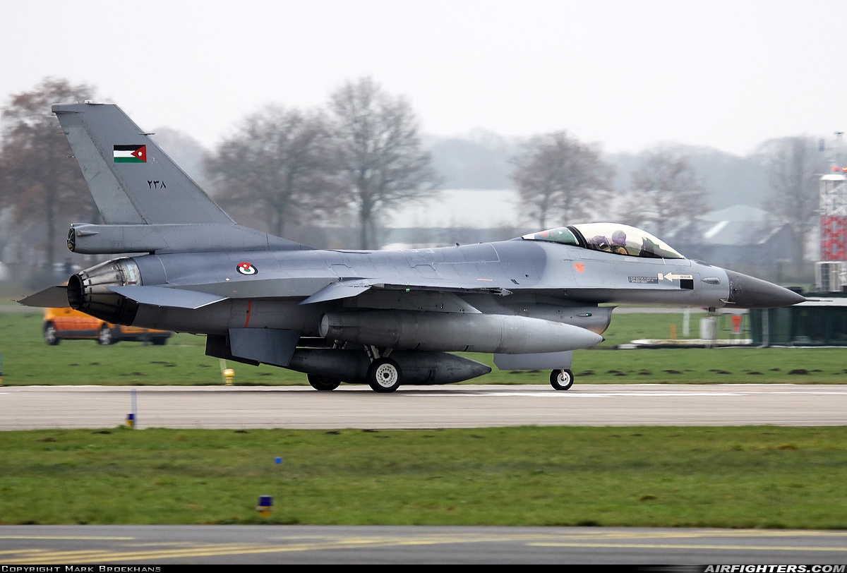 Jordan - Air Force General Dynamics F-16AM Fighting Falcon 238 at Uden - Volkel (UDE / EHVK), Netherlands