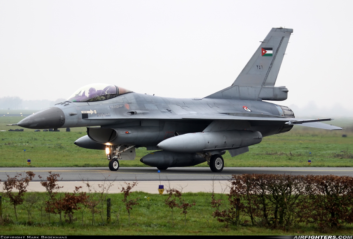 Jordan - Air Force General Dynamics F-16AM Fighting Falcon 241 at Uden - Volkel (UDE / EHVK), Netherlands