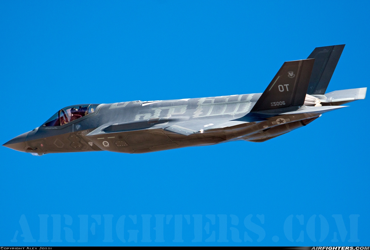 USA - Air Force Lockheed Martin F-35A Lightning II 09-5006 at Las Vegas - Nellis AFB (LSV / KLSV), USA