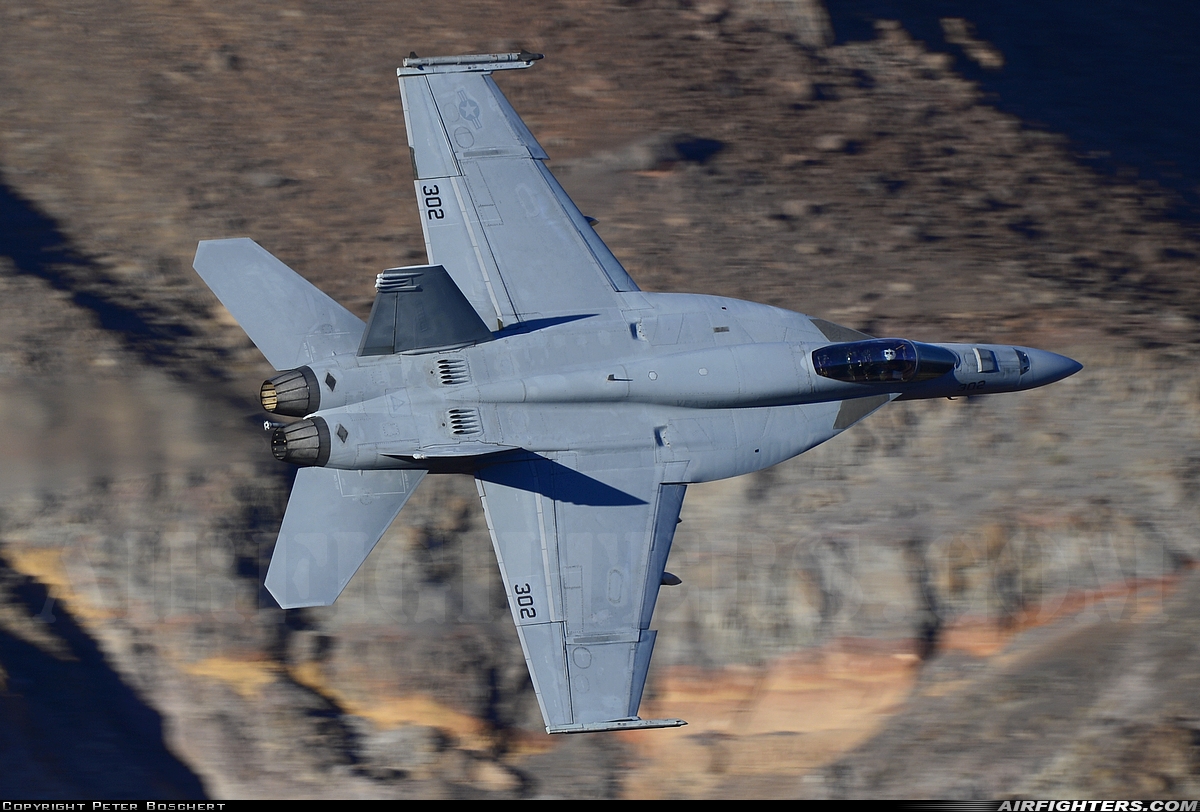 USA - Navy Boeing F/A-18E Super Hornet 166822 at Off-Airport - Rainbow Canyon area, USA