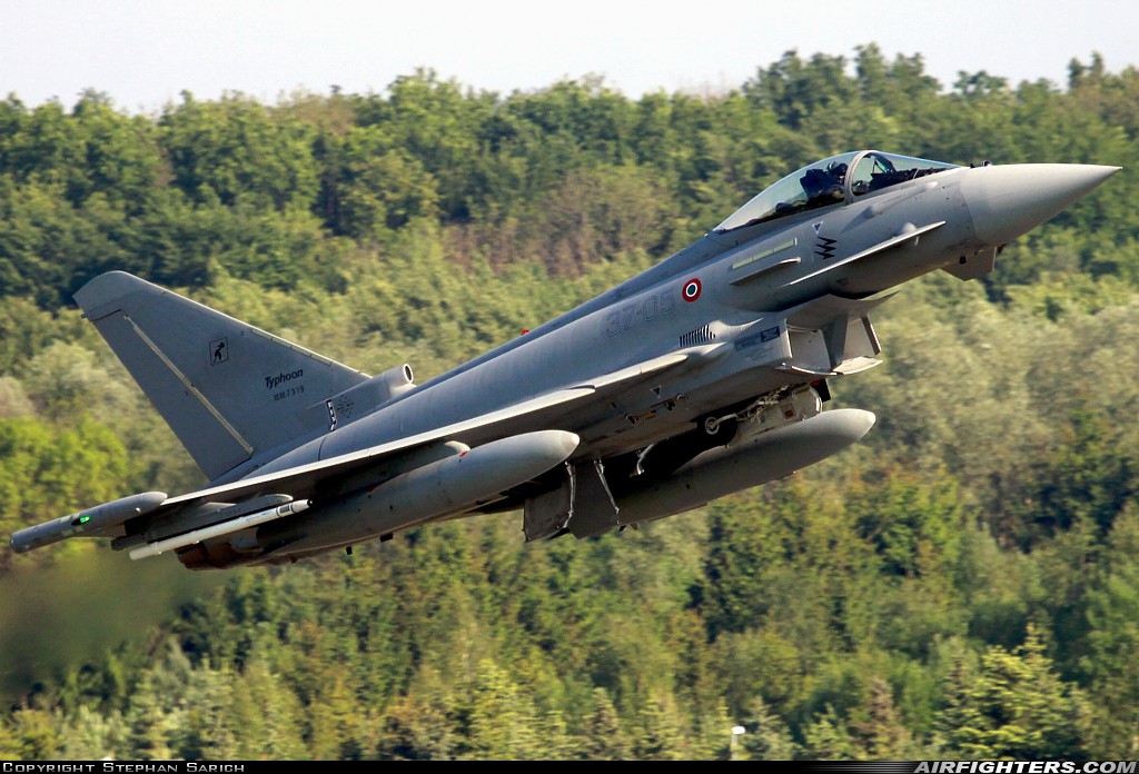 Italy - Air Force Eurofighter F-2000A Typhoon (EF-2000S) MM7319 at Rostock - Laage (RLG / ETNL), Germany