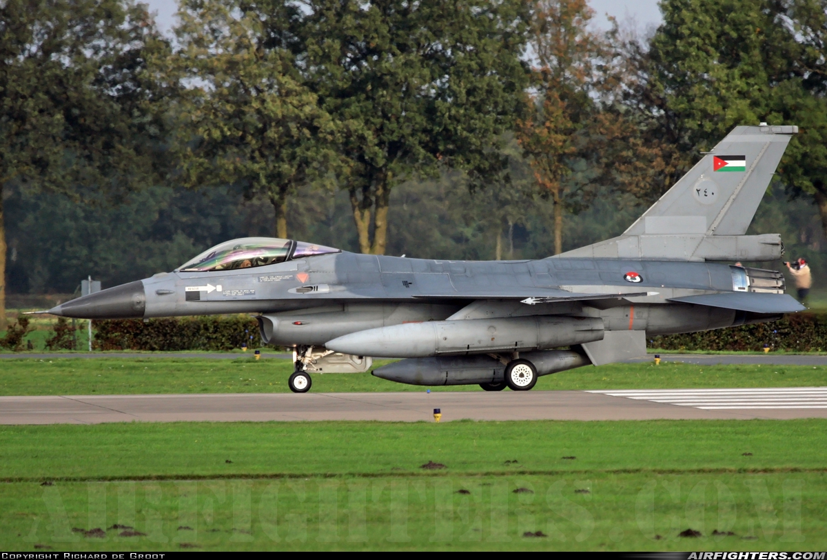 Jordan - Air Force General Dynamics F-16AM Fighting Falcon 240 at Uden - Volkel (UDE / EHVK), Netherlands