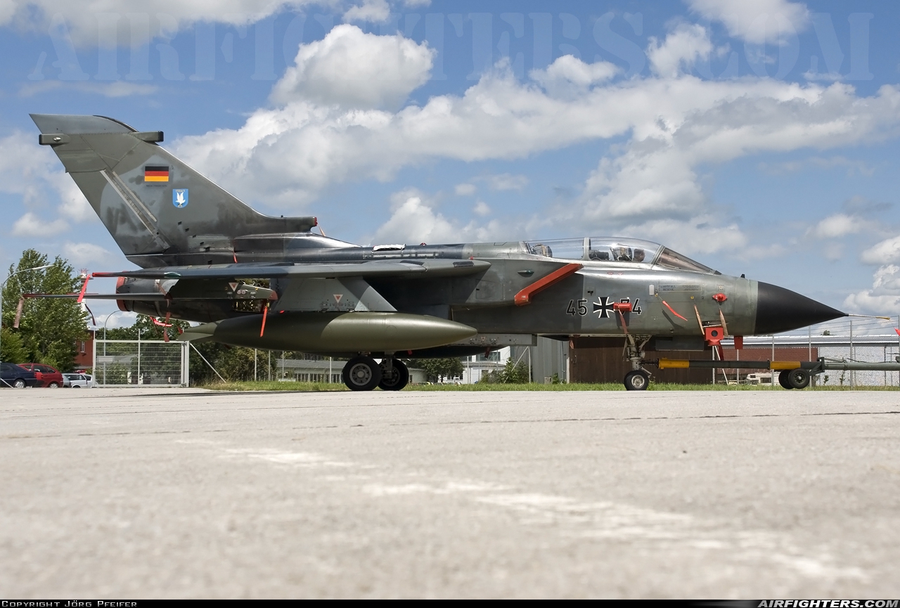 Germany - Air Force Panavia Tornado IDS 45+74 at Off-Airport - Kaufbeuren, Germany