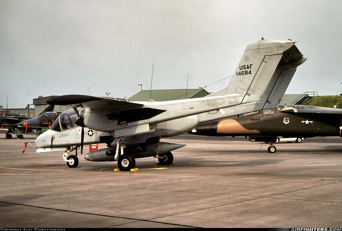 USA - Air Force North American Rockwell OV-10A Bronco 67-14684 at Spangdahlem (SPM / ETAD), Germany