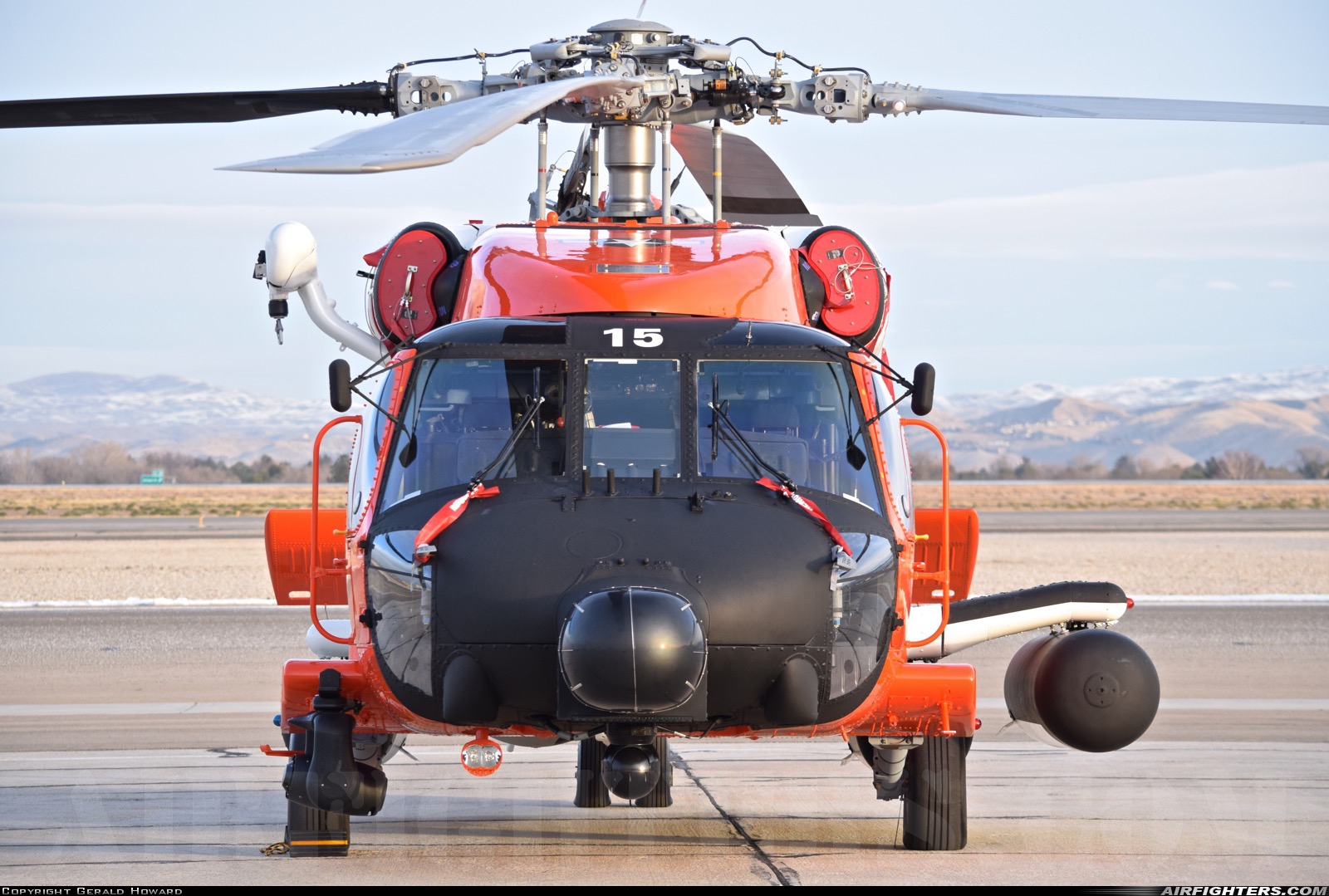 USA - Coast Guard Sikorsky MH-60T Jayhawk 6015 at Boise - Air Terminal / Gowen Field (Municipal) (BOI / KBOI), USA