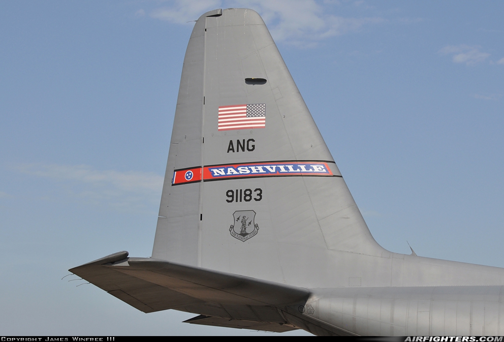 USA - Air Force Lockheed C-130H Hercules (L-382) 89-1183 at Smyrna (- Sewart AFB) (MQY / KMQY), USA