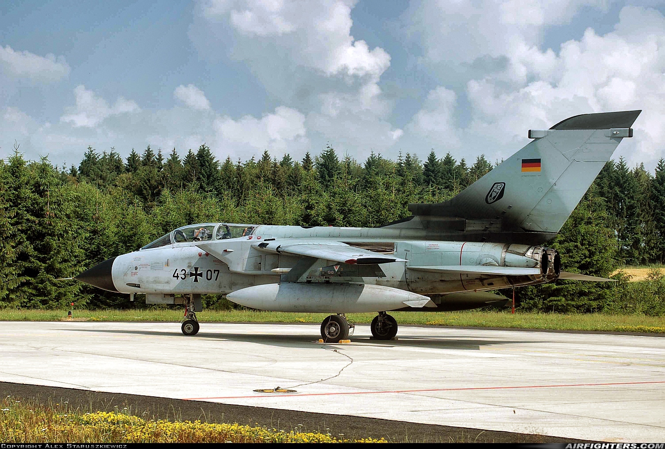 Germany - Air Force Panavia Tornado IDS(T) 43+07 at Buchel (ETSB), Germany