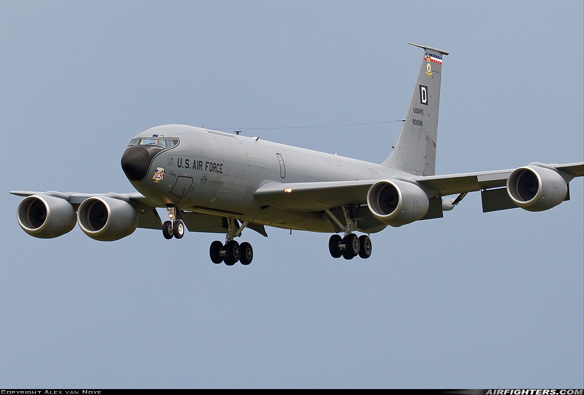 USA - Air Force Boeing KC-135T Stratotanker (717-148) 58-0086 at Fairford (FFD / EGVA), UK