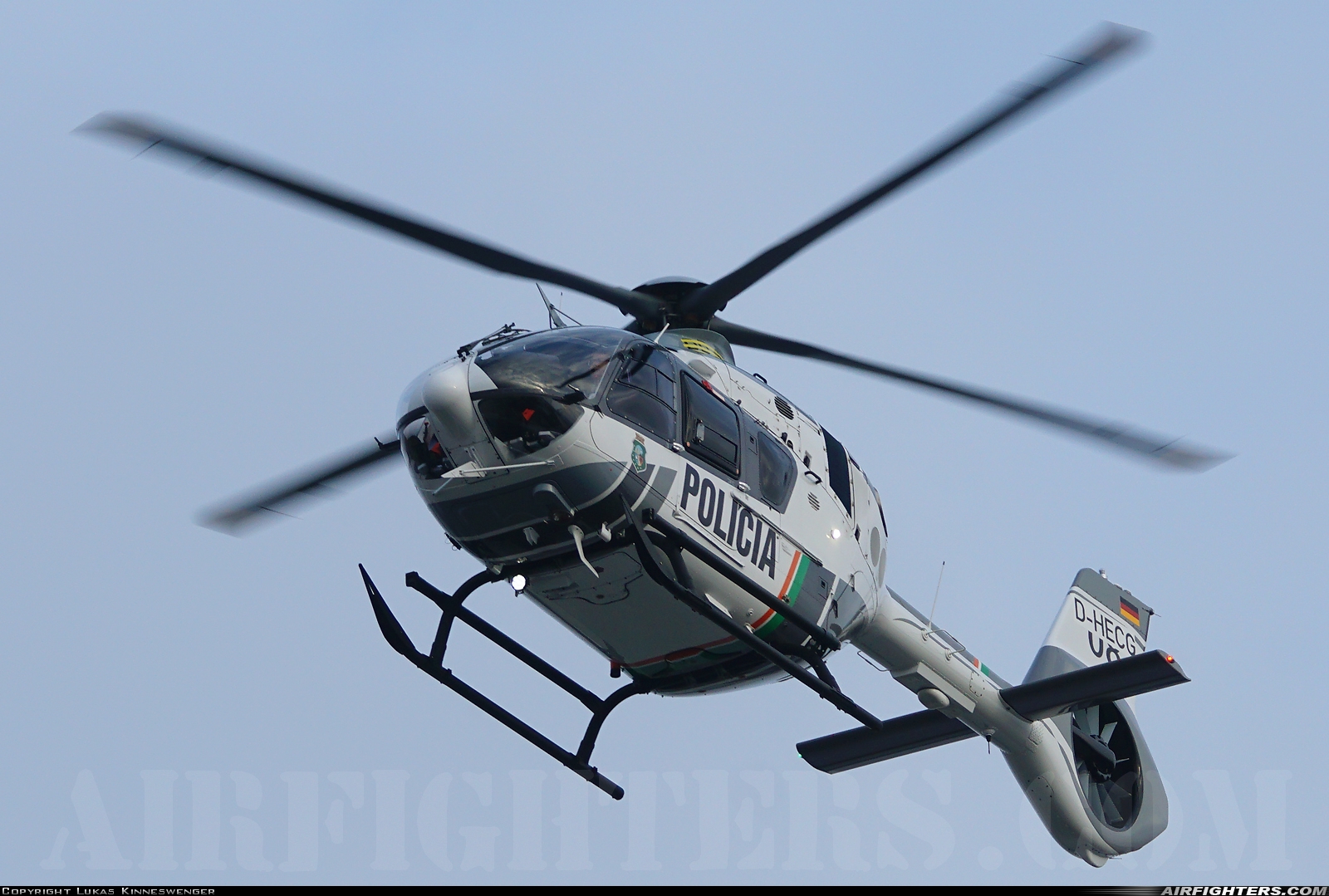 Brazil - Police Eurocopter EC-135T3 PR-ARY at Donauwörth (EDPR), Germany