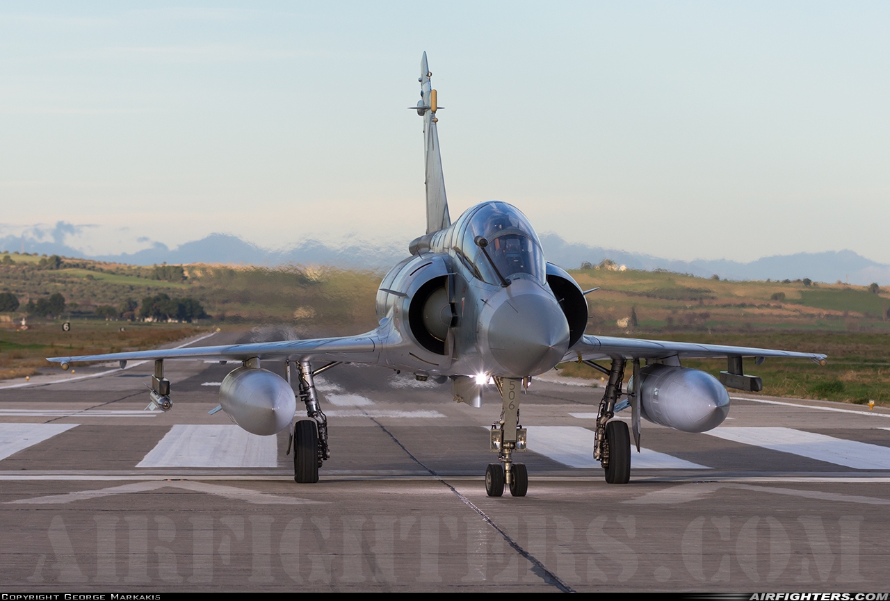 Greece - Air Force Dassault Mirage 2000-5BG 506 at Tanagra (LGTG), Greece