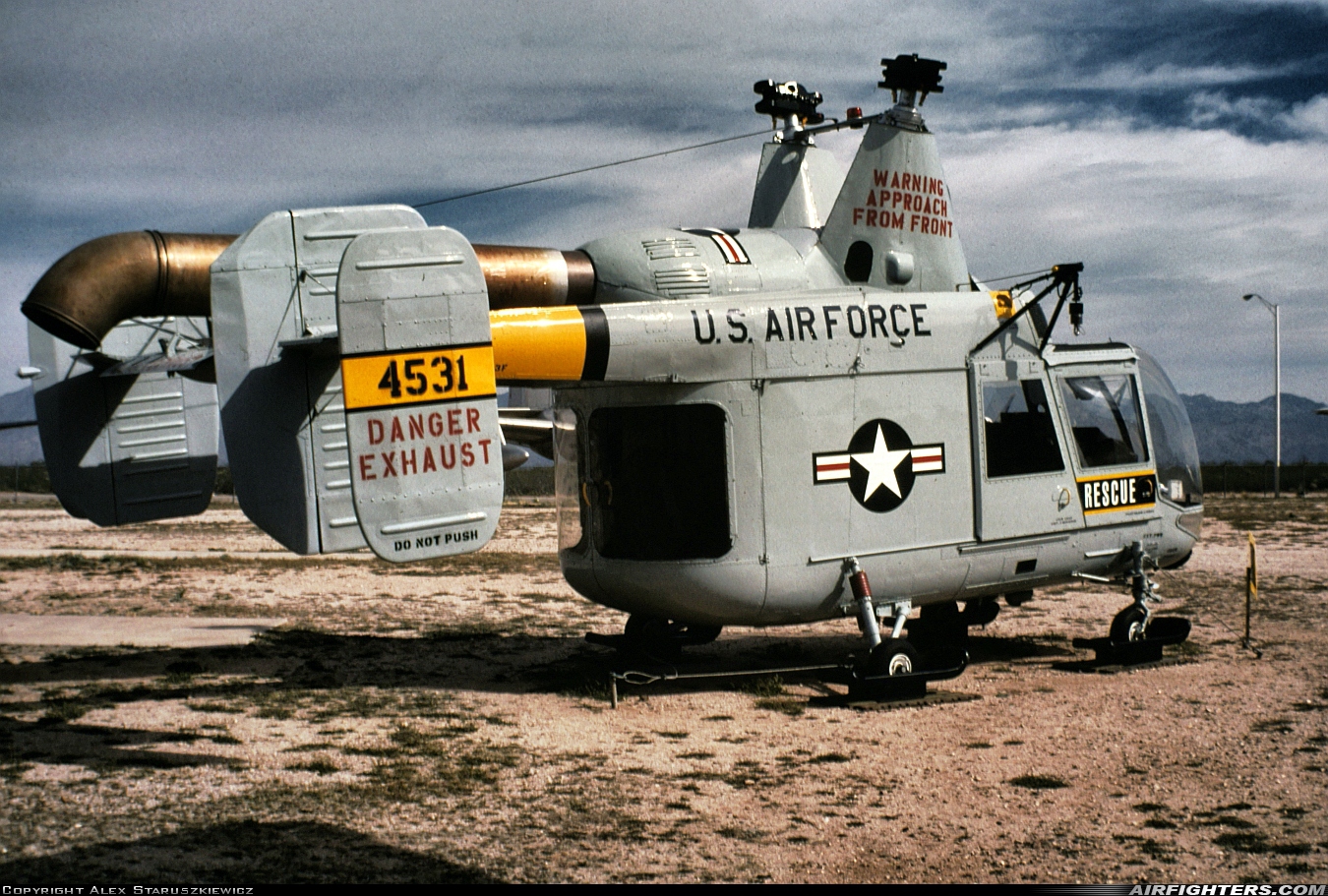 USA - Air Force Kaman HH-43F Huskie (K-600) 62-4531 at Tucson - Pima Air and Space Museum, USA