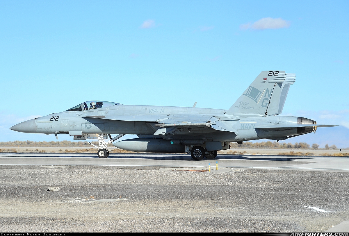 USA - Navy Boeing F/A-18E Super Hornet 168483 at Fallon - Fallon NAS (NFL / KNFL), USA