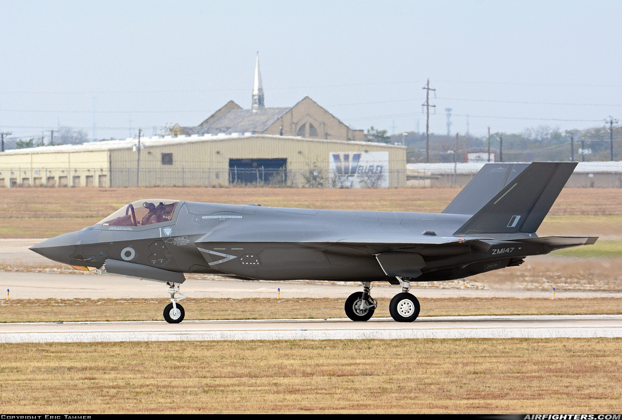 UK - Air Force Lockheed Martin F-35B Lightning II ZM147 at Fort Worth - NAS JRB / Carswell Field (AFB) (NFW / KFWH), USA