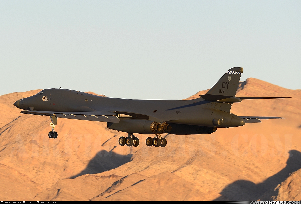 USA - Air Force Rockwell B-1B Lancer 86-0133 at Las Vegas - Nellis AFB (LSV / KLSV), USA