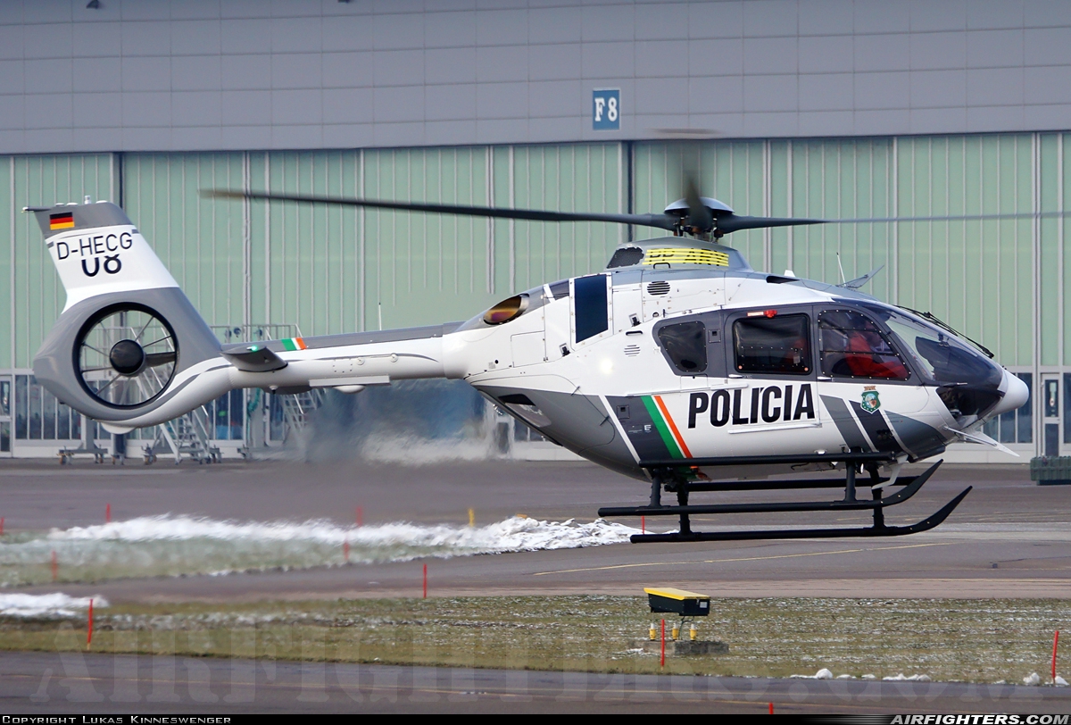 Brazil - Police Eurocopter EC-135T3 PR-ARY at Donauworth-Genderkingen (EDMQ), Germany