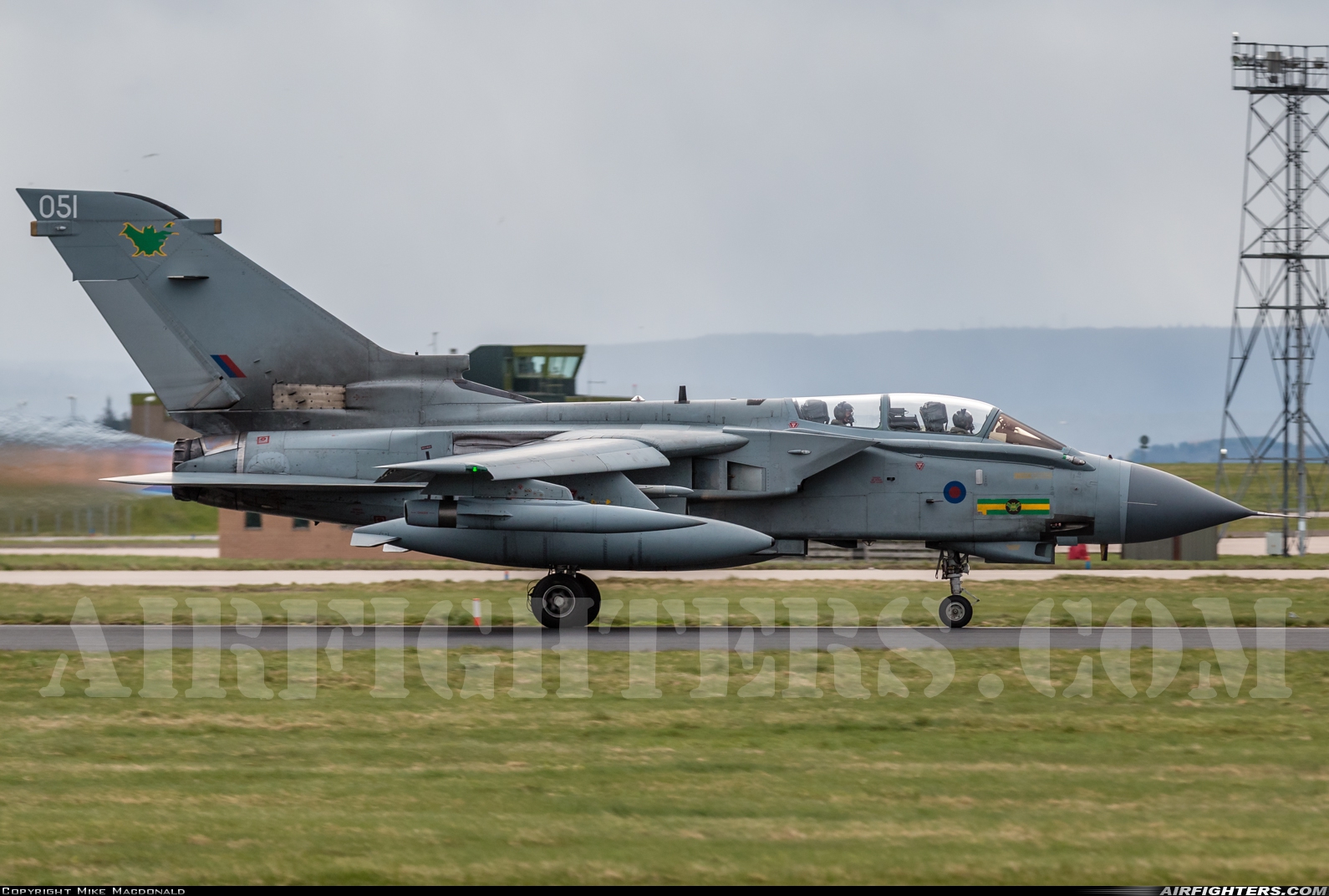 UK - Air Force Panavia Tornado GR1(T) ZA562 at Lossiemouth (LMO / EGQS), UK