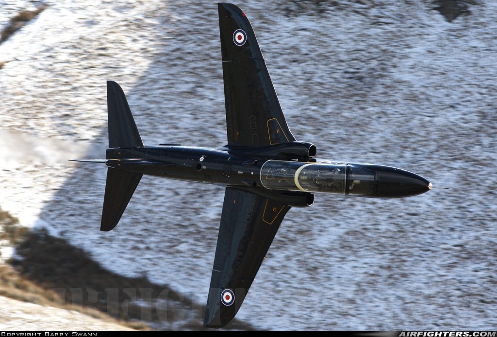 UK - Air Force British Aerospace Hawk T.1A XX217 at Off-Airport - Machynlleth Loop Area, UK