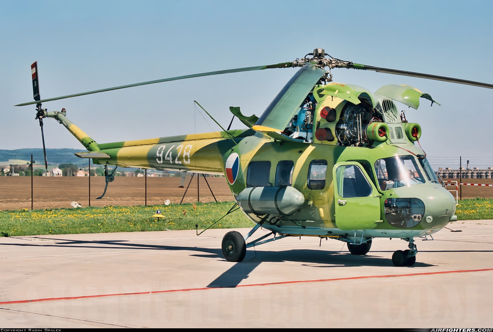Czech Republic - Air Force Mil Mi-2Rch 9428 at Brno - Turany (BRQ / LKTB), Czech Republic