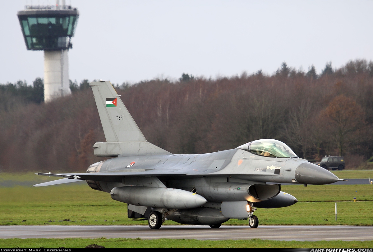 Jordan - Air Force General Dynamics F-16AM Fighting Falcon 249 at Uden - Volkel (UDE / EHVK), Netherlands