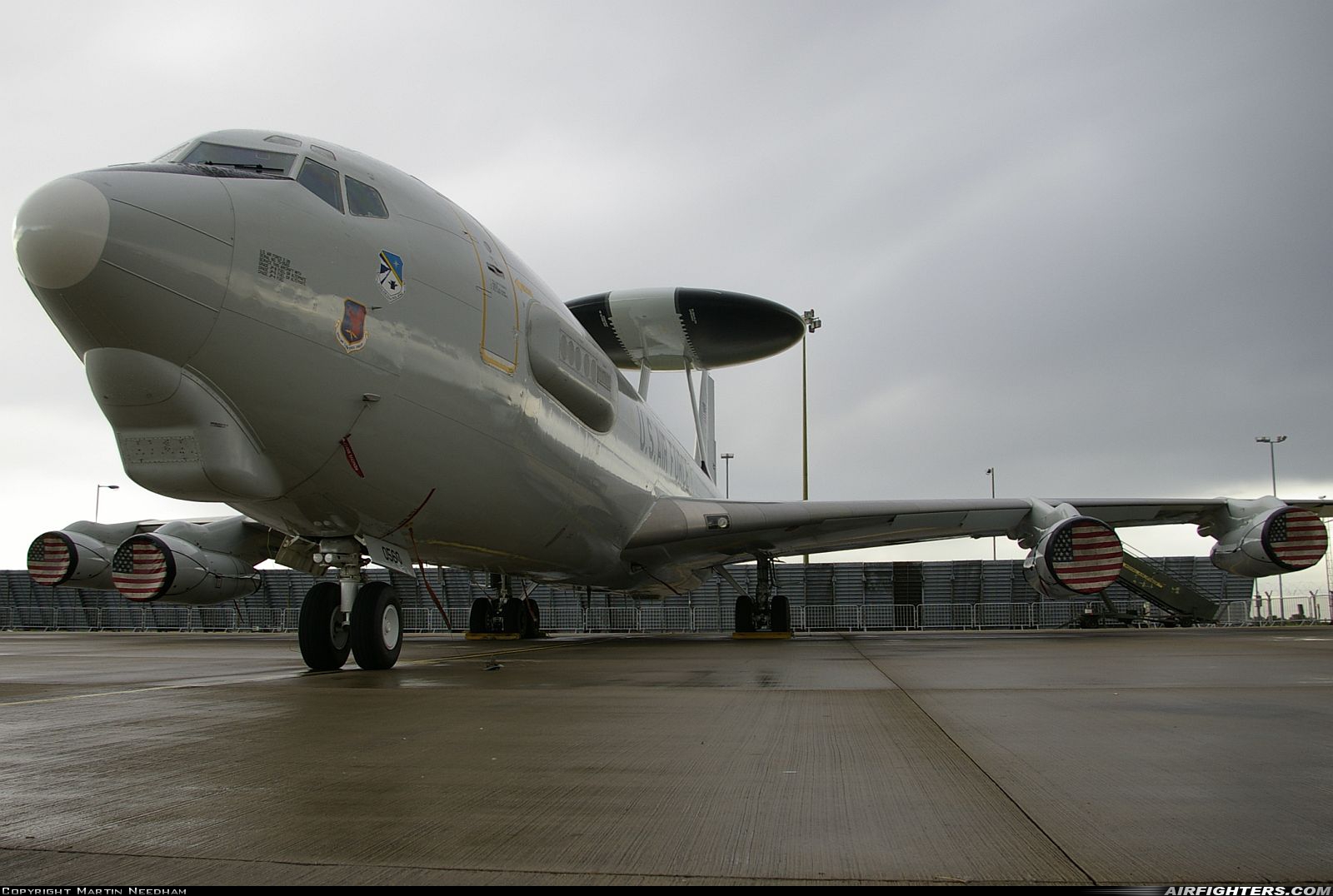 USA - Air Force Boeing E-3B Sentry (707-300) 75-0560 at Waddington (WTN / EGXW), UK