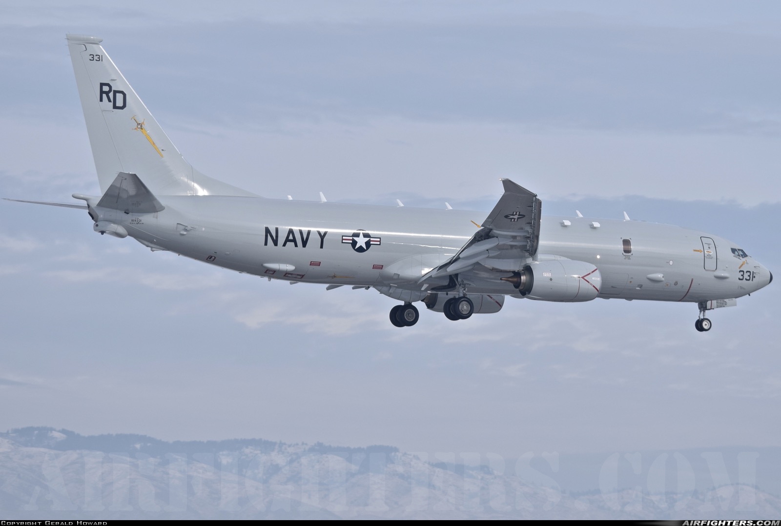 USA - Navy Boeing P-8A Poseidon (737-800ERX) 169331 at Boise - Air Terminal / Gowen Field (Municipal) (BOI / KBOI), USA