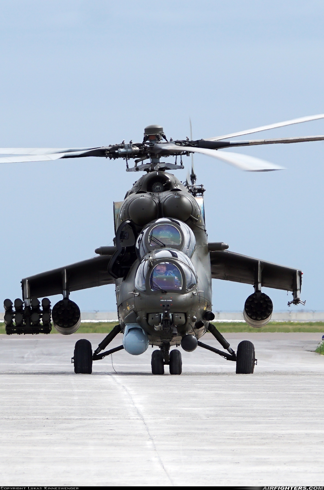 Company Owned - Mil Design Bureau Mil Mi-35 (Mi-24V)  at Astana (Aqmola / Tselinograd) (TSE / UACC), Kazakhstan