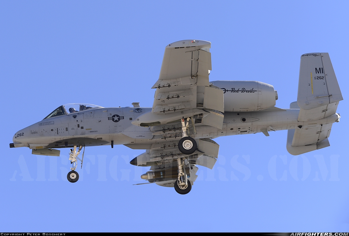 USA - Air Force Fairchild A-10C Thunderbolt II 80-0262 at Las Vegas - Nellis AFB (LSV / KLSV), USA