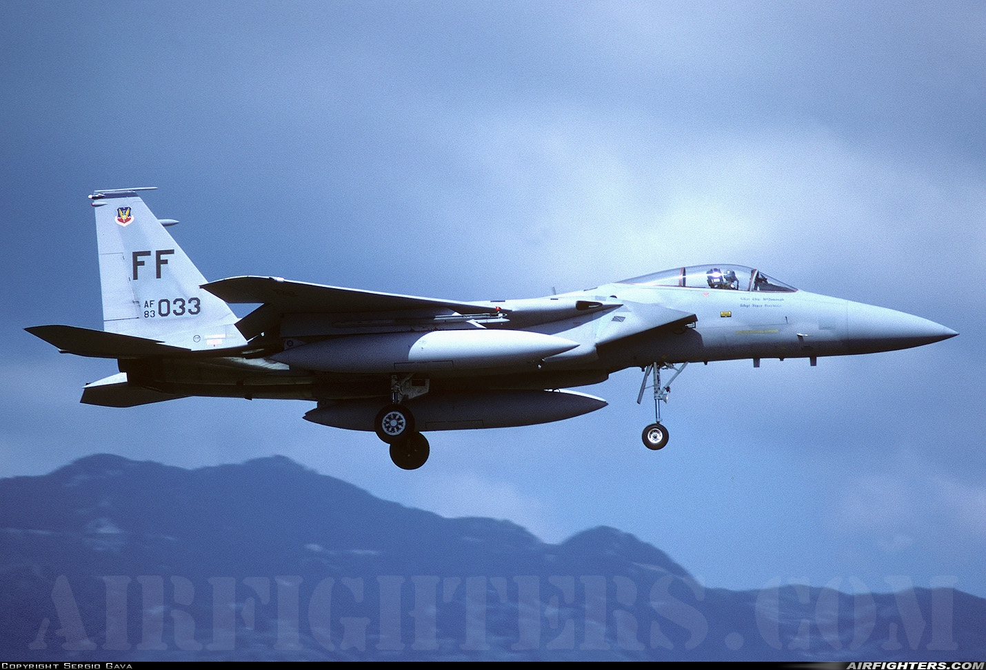 USA - Air Force McDonnell Douglas F-15C Eagle 83-0033 at Aviano (- Pagliano e Gori) (AVB / LIPA), Italy