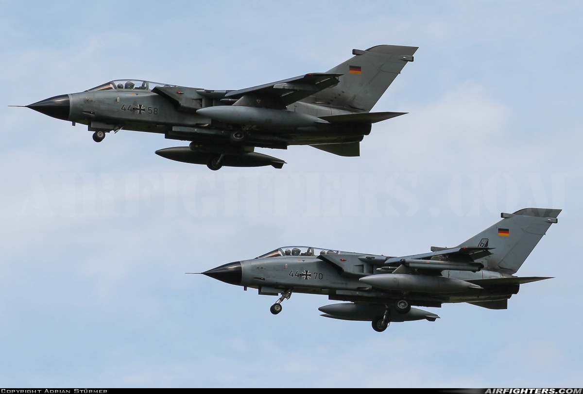 Germany - Air Force Panavia Tornado IDS 44+70 at Spangdahlem (SPM / ETAD), Germany