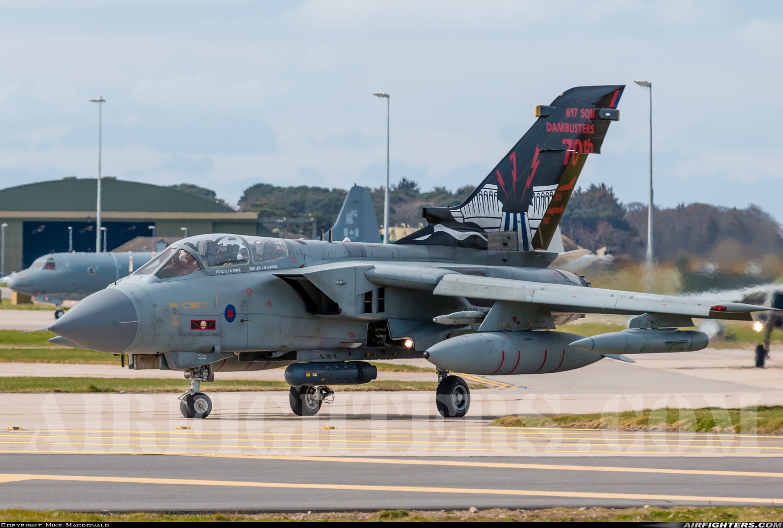 UK - Air Force Panavia Tornado GR4 ZA492 at Lossiemouth (LMO / EGQS), UK