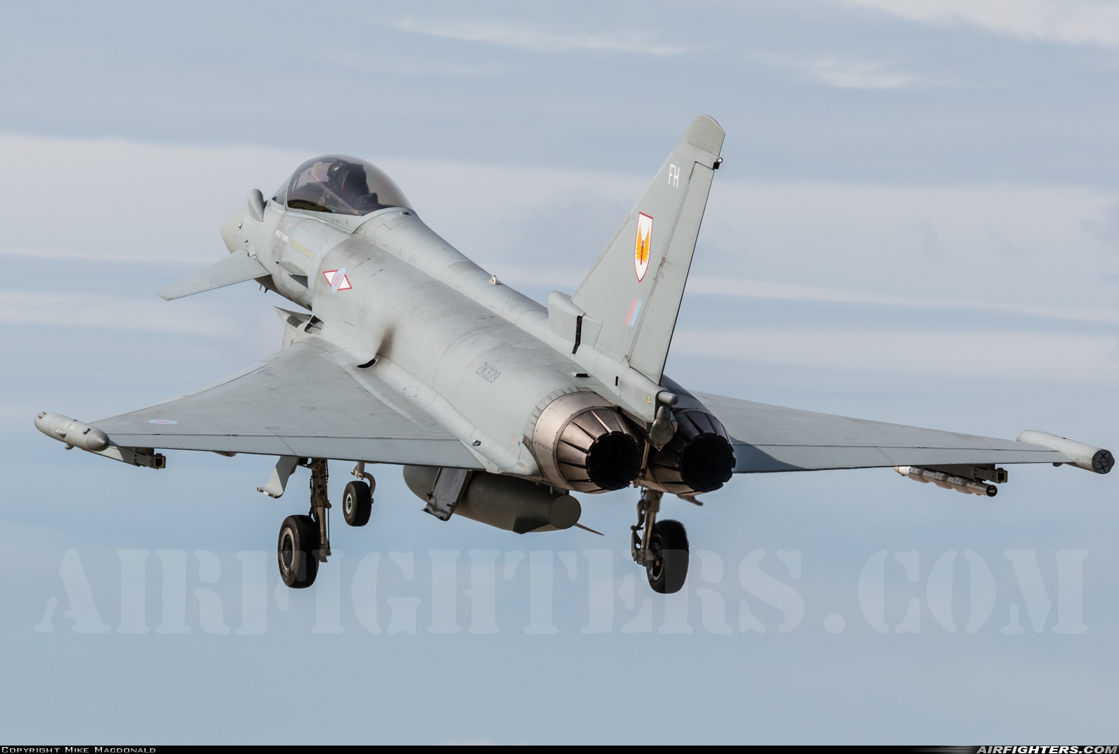 UK - Air Force Eurofighter Typhoon FGR4 ZK329 at Lossiemouth (LMO / EGQS), UK