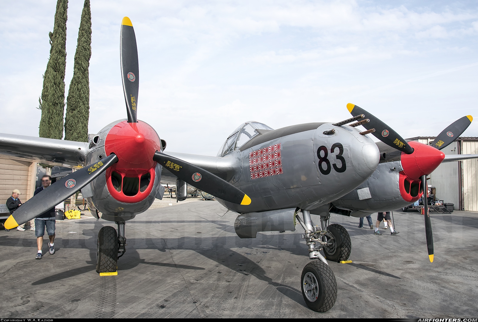 Private - Planes of Fame Air Museum Lockheed P-38L Lightning N505MH at Chino (CNO), USA