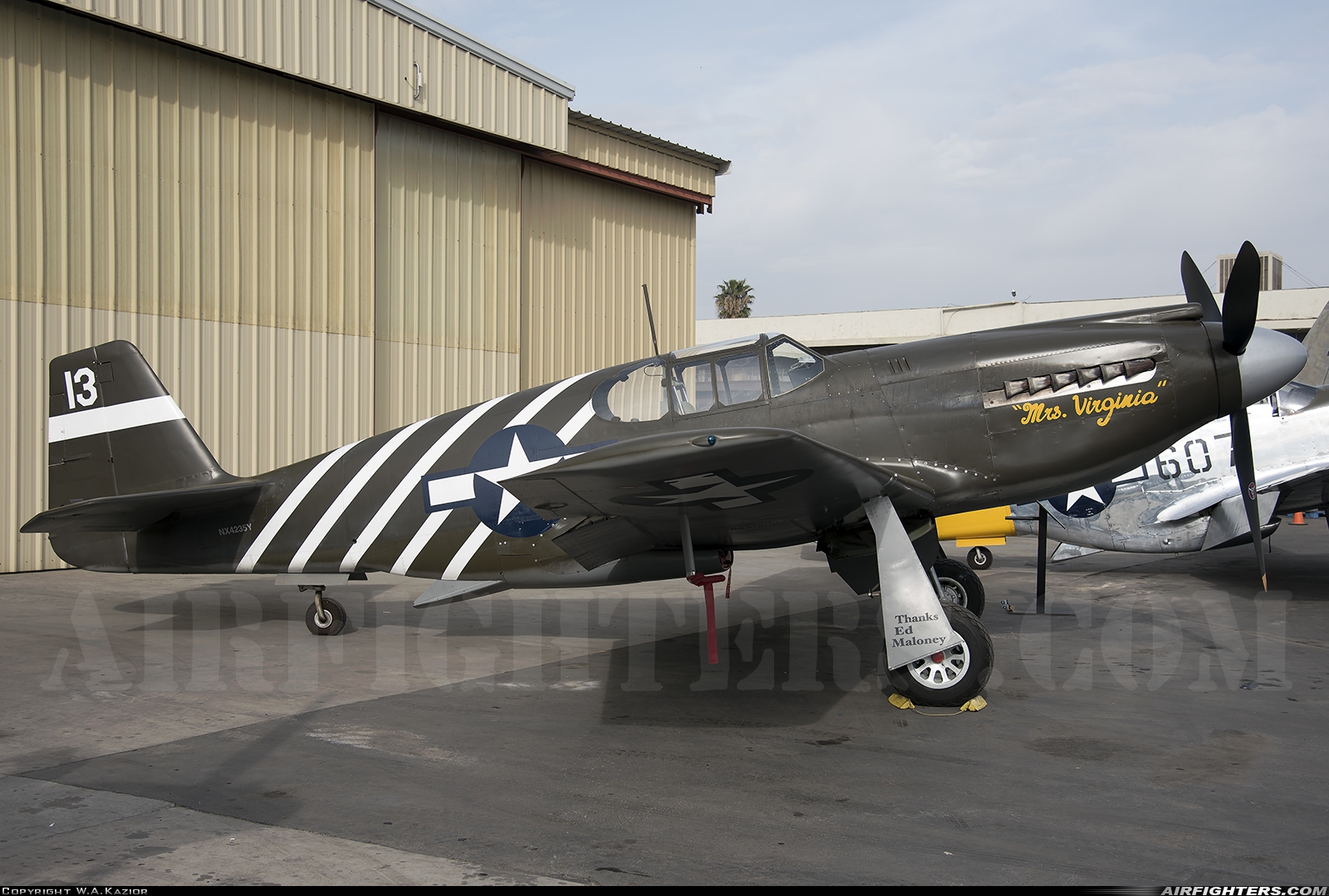 Private - Planes of Fame Air Museum North American P-51A Mustang NX4235Y at Chino (CNO), USA