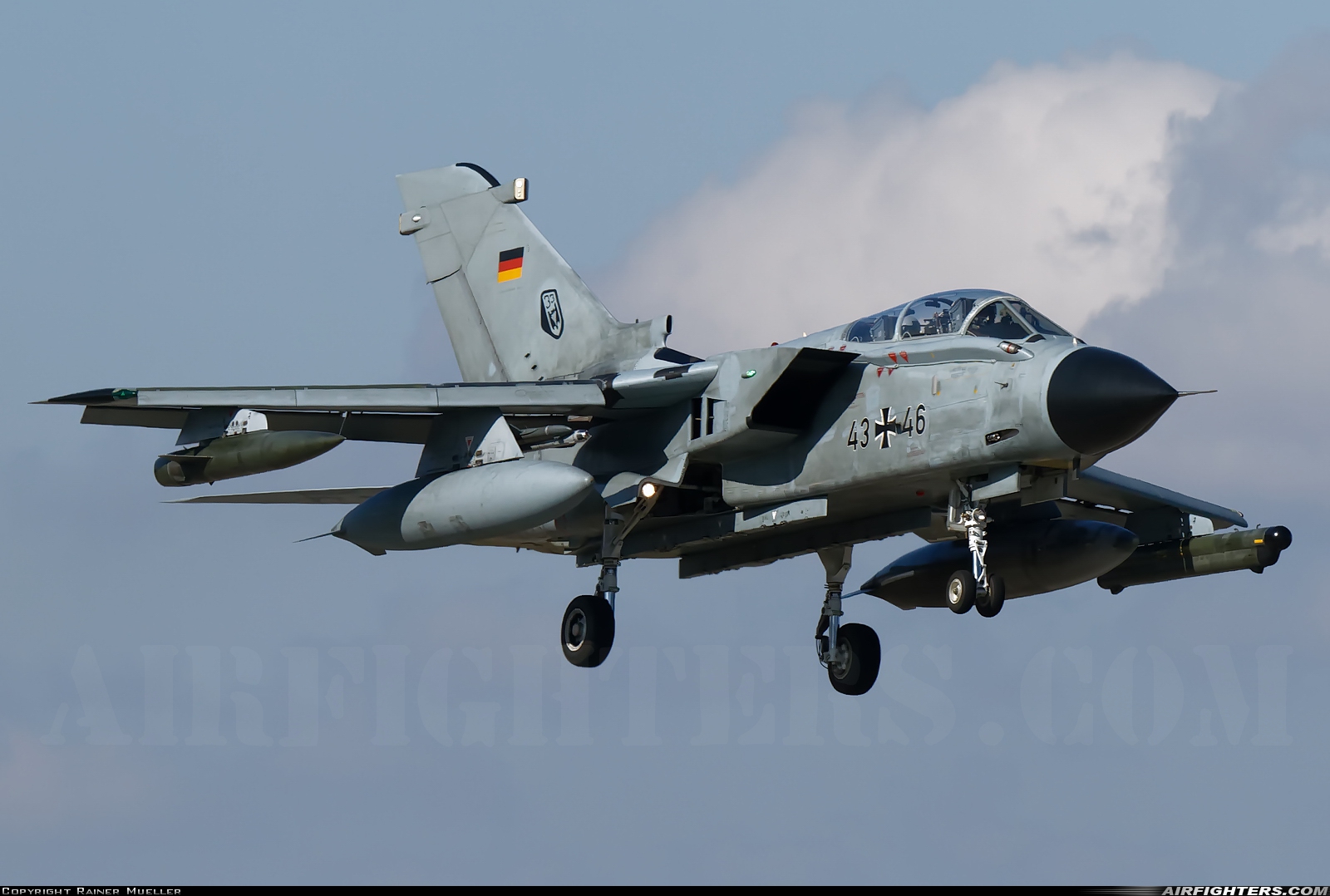 Germany - Air Force Panavia Tornado IDS 43+46 at Wittmundhafen (Wittmund) (ETNT), Germany