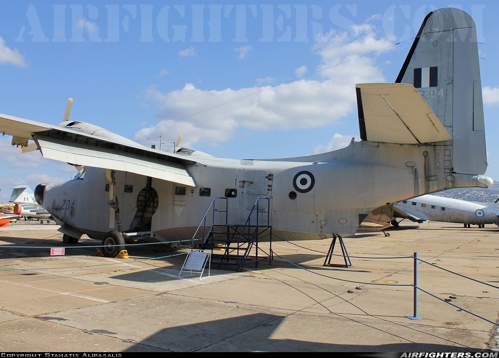 Greece - Air Force Grumman HU-16B Albatross 17204 at Dekelia - Tatoi (LGTT), Greece