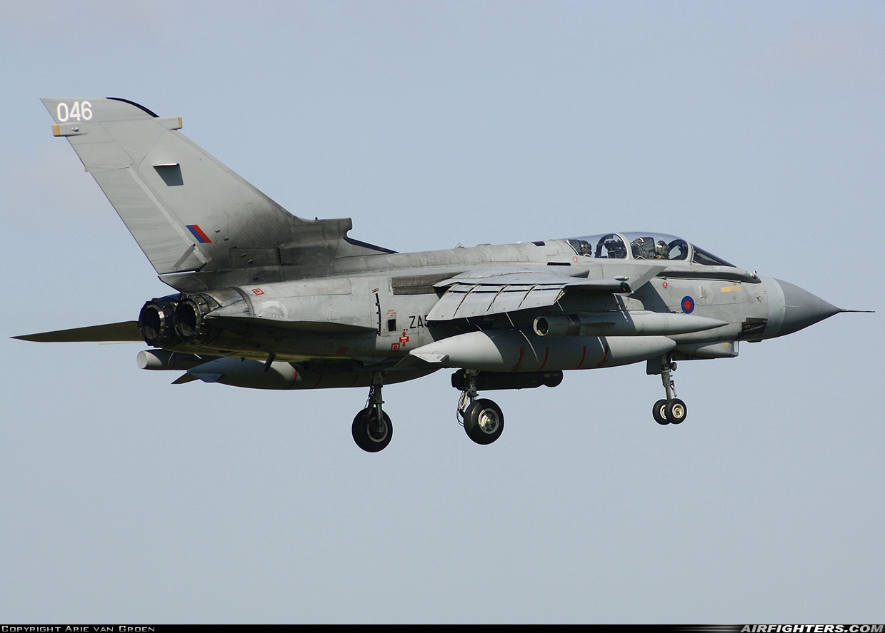 UK - Air Force Panavia Tornado GR4 ZA554 at Leeuwarden (LWR / EHLW), Netherlands