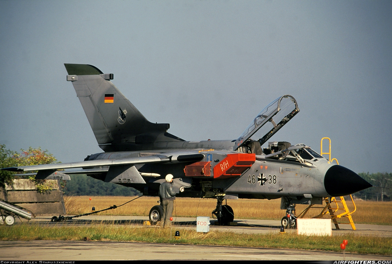 Germany - Air Force Panavia Tornado ECR 46+38 at Lechfeld (ETSL), Germany