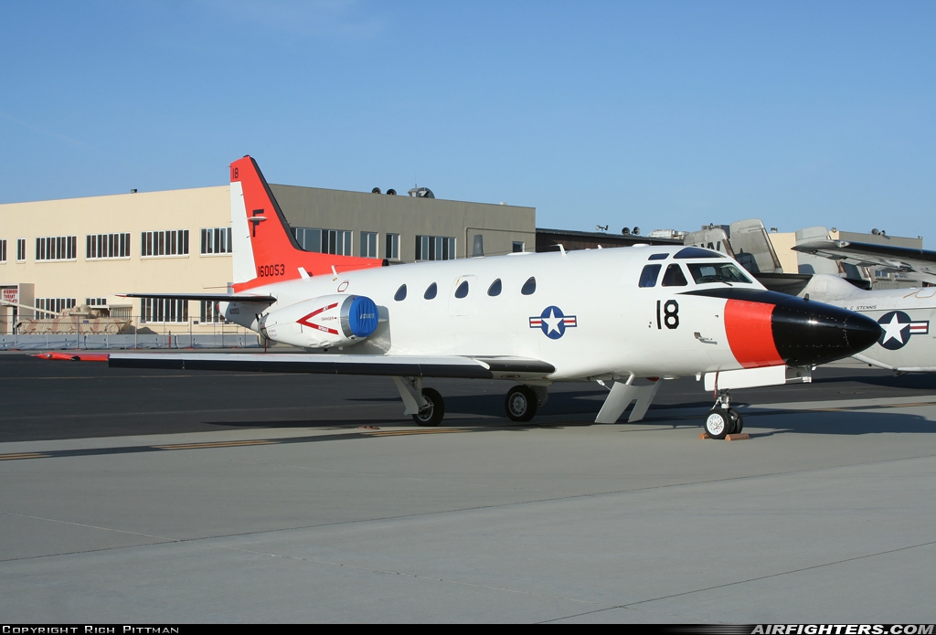 USA - Navy North American CT-39G Sabreliner 160053 at Point Mugu - NAS / Naval Bases Ventura County (NTD / KNTD), USA