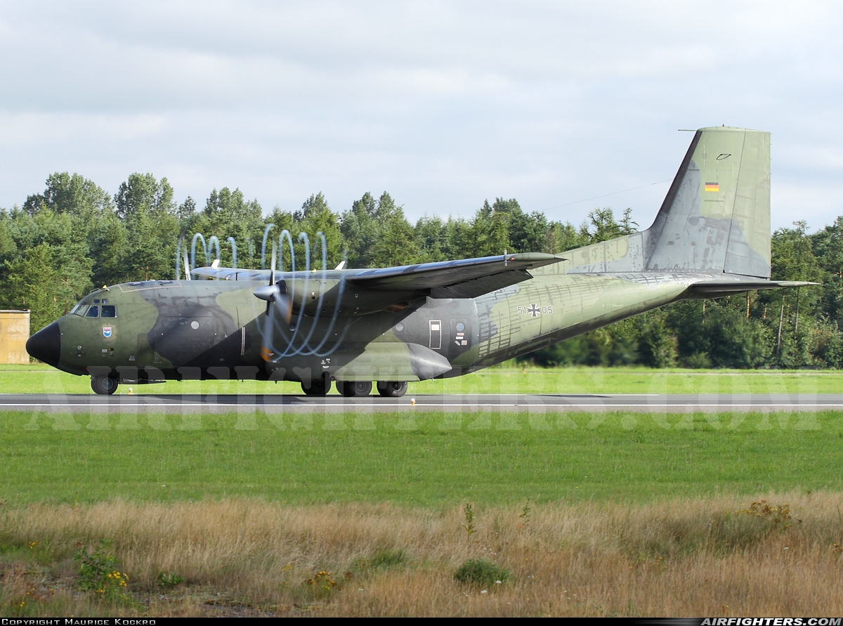 Germany - Air Force Transport Allianz C-160D 51+05 at Wittmundhafen (Wittmund) (ETNT), Germany