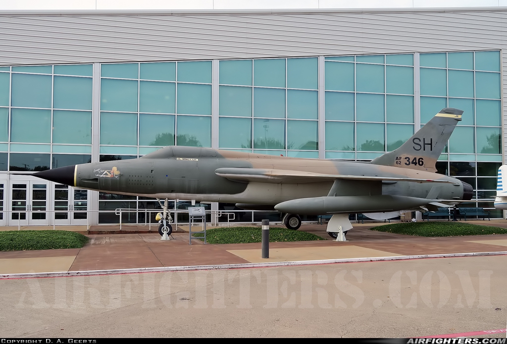 USA - Air Force Republic F-105D Thunderchief 62-4346 at Dallas - Love Field (DAL / KDAL), USA