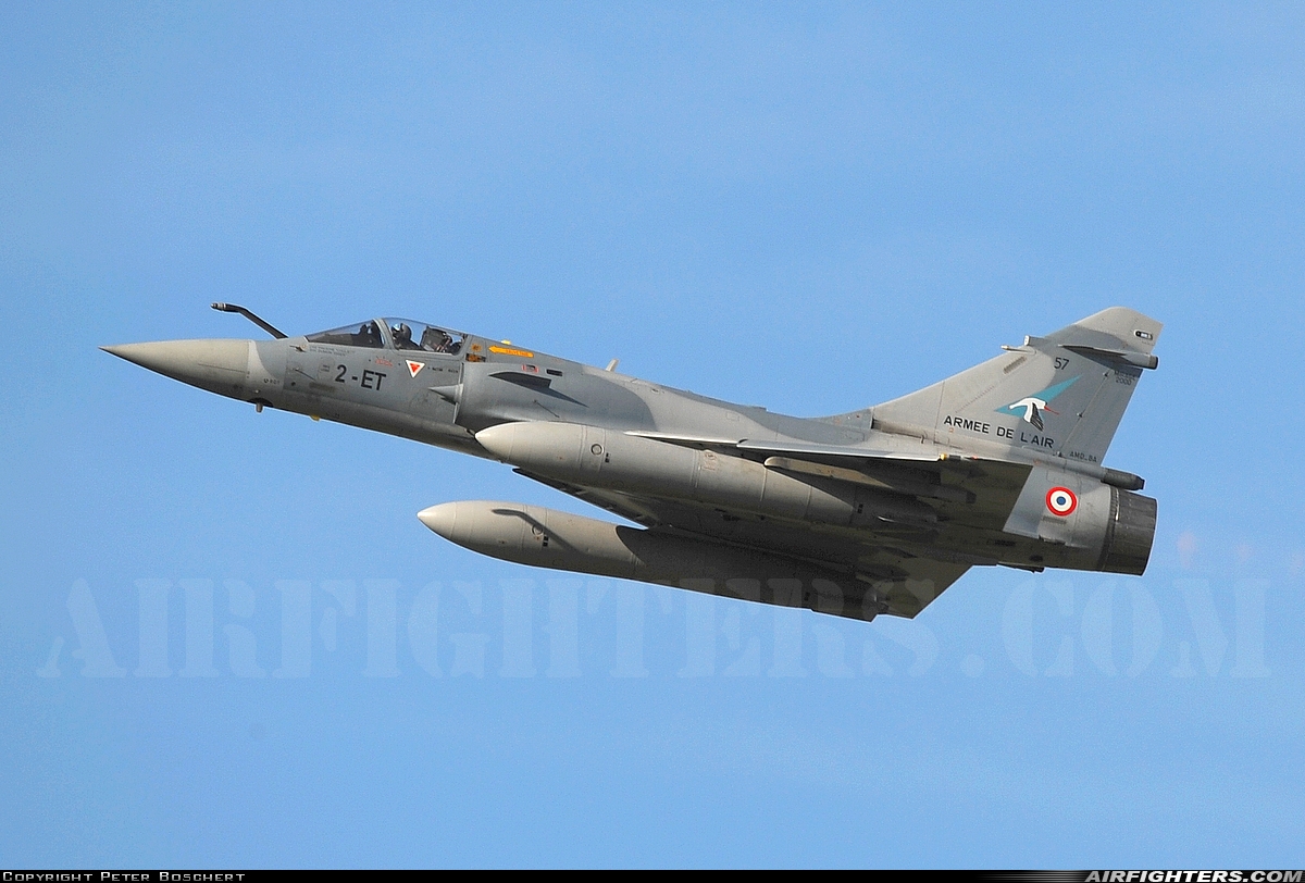 France - Air Force Dassault Mirage 2000-5F 57 at Luxeuil - St. Sauveur (LFSX), France
