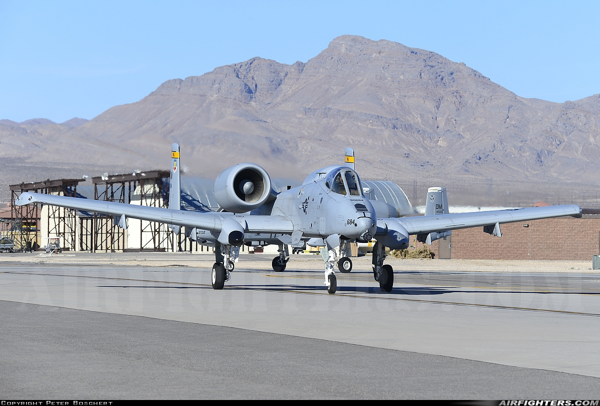 USA - Air Force Fairchild A-10C Thunderbolt II 78-0684 at Las Vegas - Nellis AFB (LSV / KLSV), USA