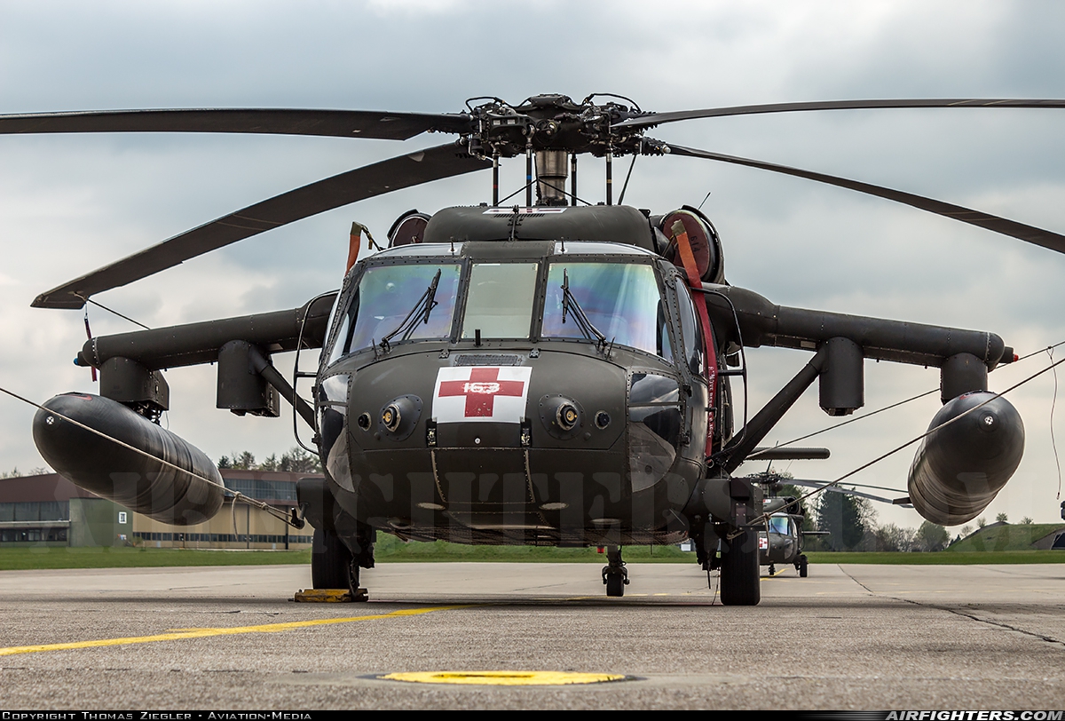 USA - Army Sikorsky UH-60A+ Black Hawk (S-70A) 89-26163 at Landsberg-Penzing (ETSA), Germany