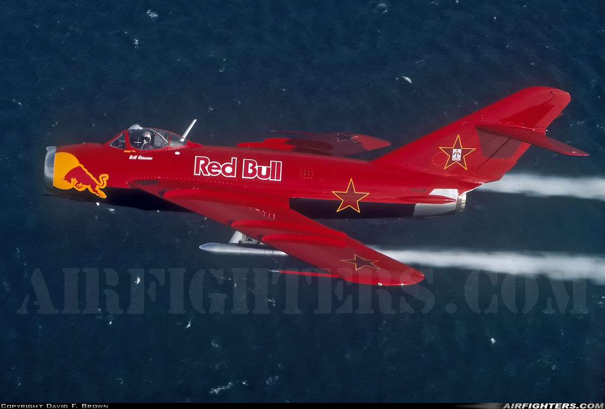 Private - Red Bull Mikoyan-Gurevich Lim-5R NX117BR at In Flight, USA