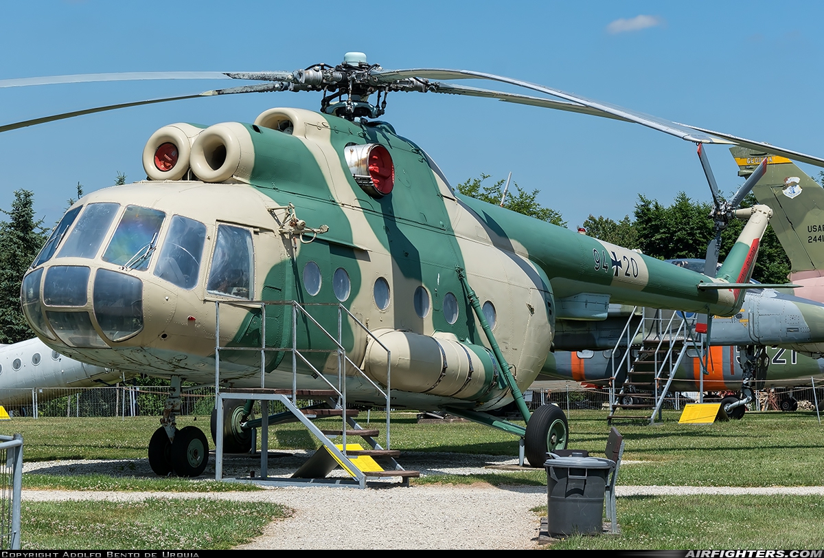 Germany - Air Force Mil Mi-8T 94+20 at Off-Airport - Hermeskeil, Germany