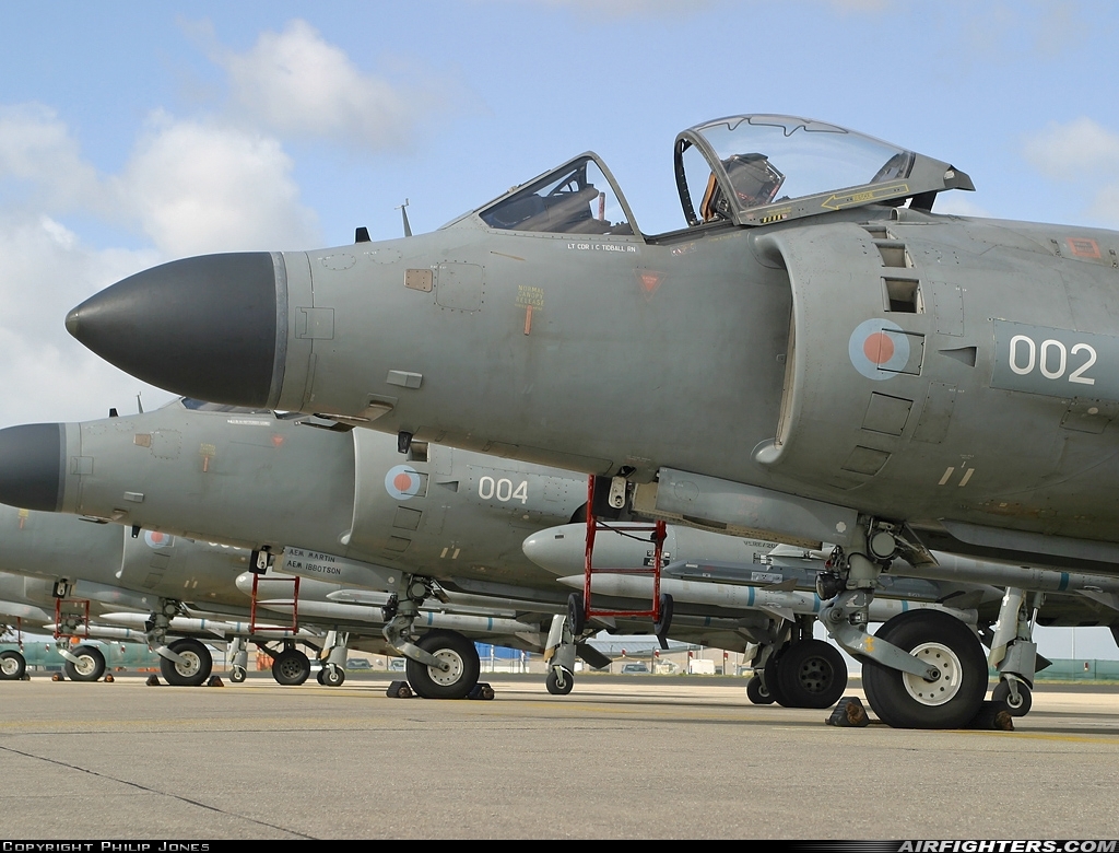 UK - Navy British Aerospace Sea Harrier FA.2 ZH811 at Yeovilton (YEO / EGDY), UK