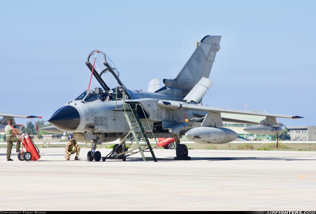 Italy - Air Force Panavia Tornado IDS(T) MM7038 at Trapani - Birgi (TPS / LICT), Italy