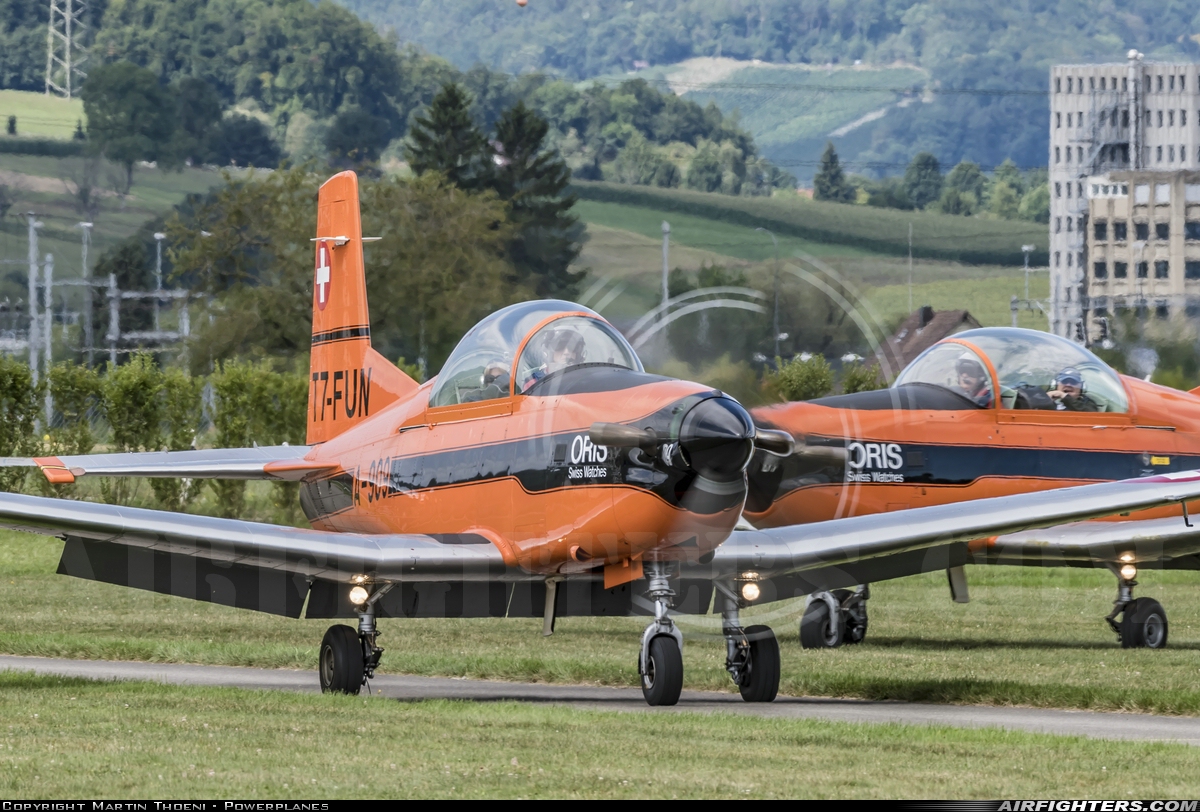 Private - Fliegermuseum Altenrhein Pilatus PC-7 Turbo Trainer T7-FUN at Birrfeld (LSZF), Switzerland