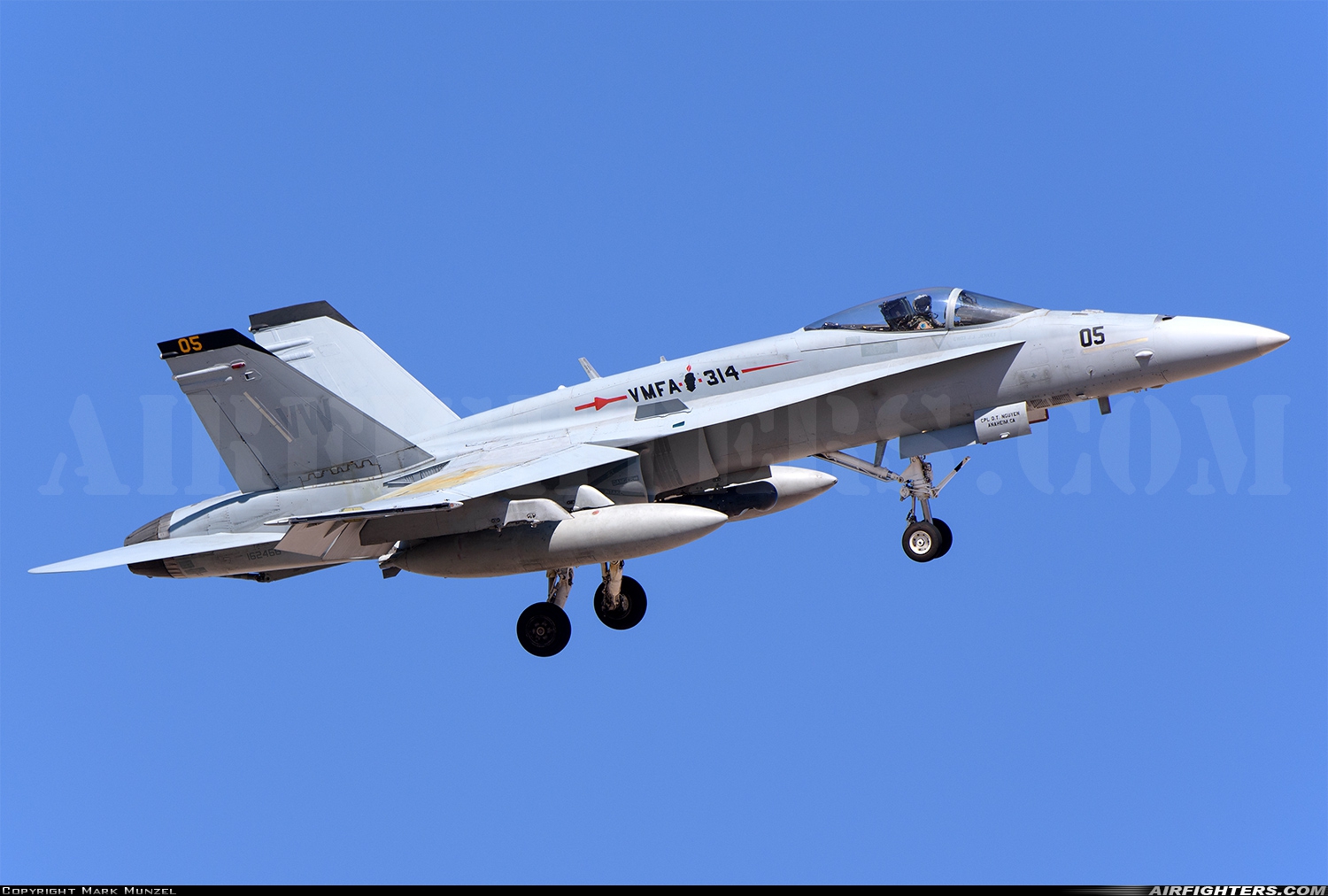 USA - Marines McDonnell Douglas F/A-18A+ Hornet 162466 at Las Vegas - Nellis AFB (LSV / KLSV), USA